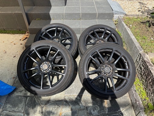 ADVANTI RACING 18インチホイールセット　86/BRZ用