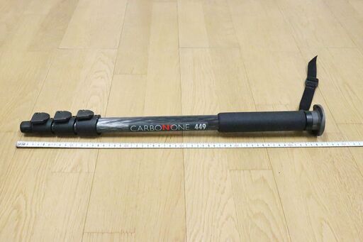【投稿期限　4月26日まで】一脚　Manfrotto（マンフロット）CARBONONE 449　長さ56～179㎝　カーボン　カメラア