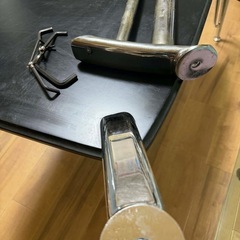 ガラステーブル　134cm×80cmの画像