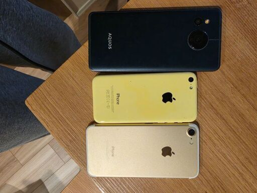 不良スマホ3台
