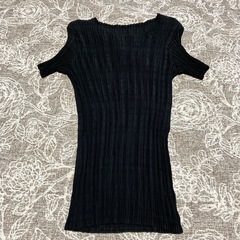 ｃｏｕｖｅｅの黒の半袖のセットアップの画像
