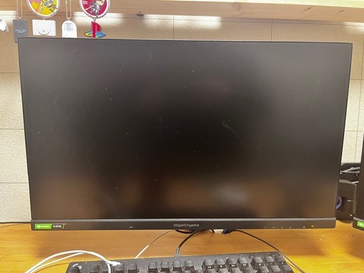 ゲーミングデスクトップパソコン IdeaCentre Gaming 560、モニター(LCD-GC243HXDB)×2 