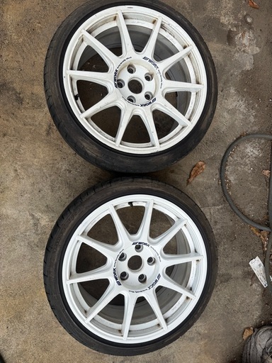 ＊受付終了　 WORK M.C.O RACINGホイール2本