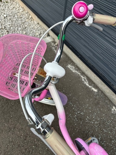 自転車 18インチ 子供用 ディズニープリンセス ピンク 女の子