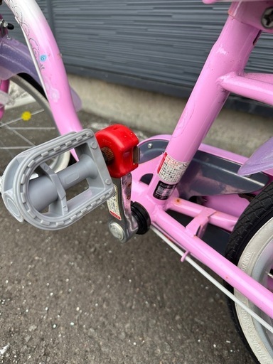 自転車 18インチ 子供用 ディズニープリンセス ピンク 女の子