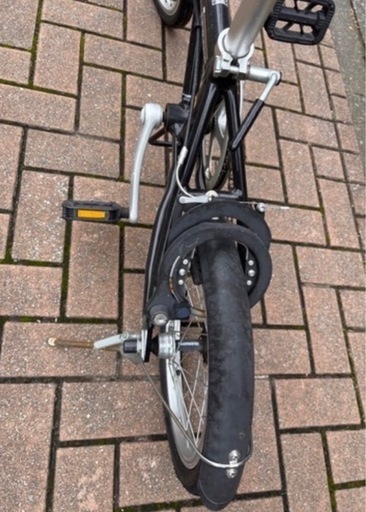 キャプテンスタッグの折りたたみ自転車です。