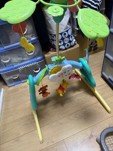 タカラトミー くまのプーさん えらべる回転6WAYジムにへんしんメリー
