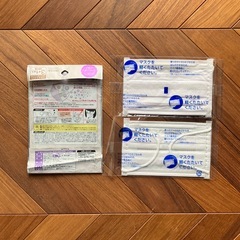 【引き取り限定】3Dマスクと使い捨てマスクセット（合計37枚）①の画像