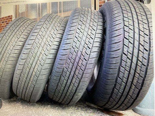 25年 新車外し 265/65R18 ダンロップ タイヤのみ4本 25年 新車外し 265/65R18 ダンロップ 4本
