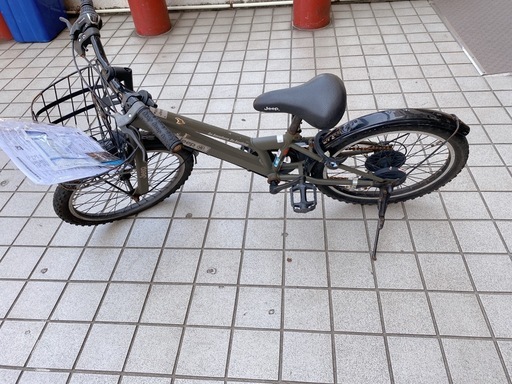 Jeep 自転車　20インチ　OLlVE
