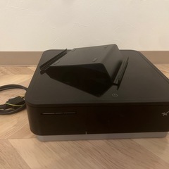 【極美品】Airレジ対応 スター精密 mPOP（レシートプリンタ内蔵キャッシュドロア）ブラックの画像