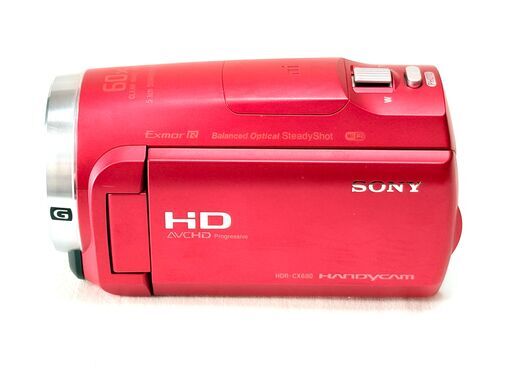 ソニー SONY HANDYCAM HDR-CX680 赤