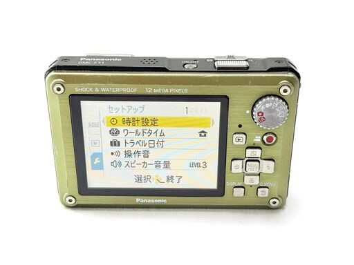 パナソニック Panasonic LUMIX DMC-FT1　防水　耐衝撃