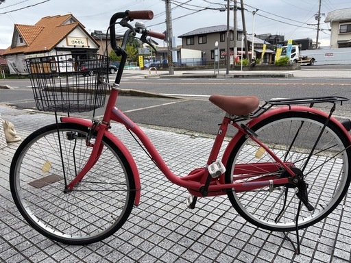 【26インチ自転車】変速なし　LEDダイナモ使用❗️若林自転車　膳所店　SALE中❗️ 26インチ自転車】変速なしLEDダイナモ使用❗️若林自転車膳所店SALE中