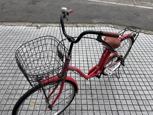 26インチ自転車】変速なしLEDダイナモライト 若林自転車 膳所店SALE中❗️
