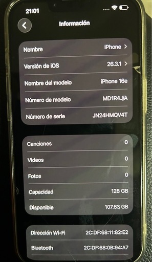 iPhone 16e 