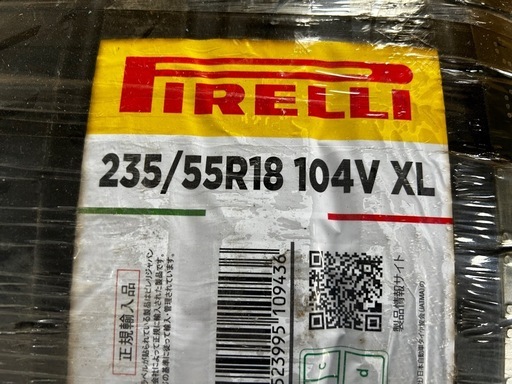POWERGY 235/55R18 104V XL 4本セット 新品