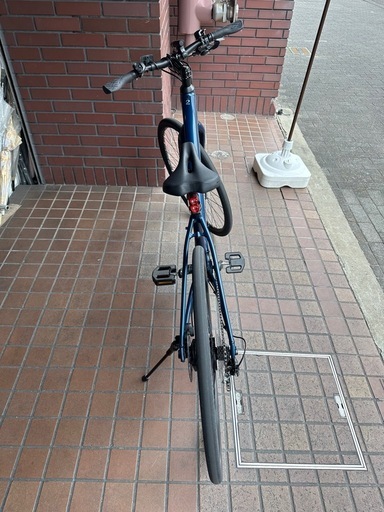 ★美品★TREK（トレック）　FX＋2　Stagger 電動アシスト自転車　9speed　Satin　Mulsanne　Blue