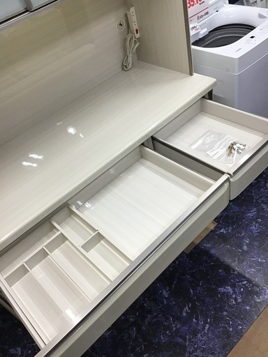 レンジボード　ソフトクローズタイプ　食器棚　レンジ台　中古品