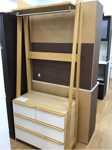 【トレファク神戸新長田店 買取/販売】取りに来られる方限定！ニトリの収納付きハンガーラックご紹介です
