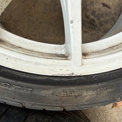＊受付終了　
WORK M.C.O RACINGホイール2本＊ヒビ有り＊の画像