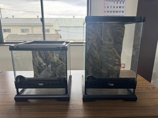爬虫類 水槽  2個セット