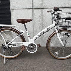 22インチ子供用自転車オートライト変速 (けんけん) 沼ノ端の自転車の