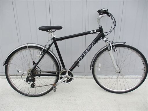 F27　★　27800円★整備済み スポーツ中古自転車 【クロスバイク　ルイガノTR1　52センチ　黒】