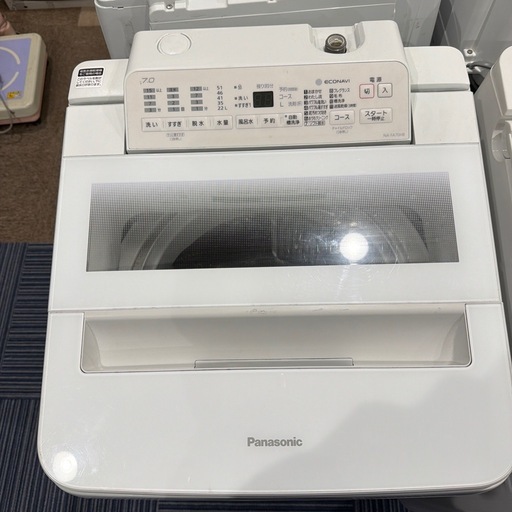 Panasonic洗濯機7kg NA-FA70H8