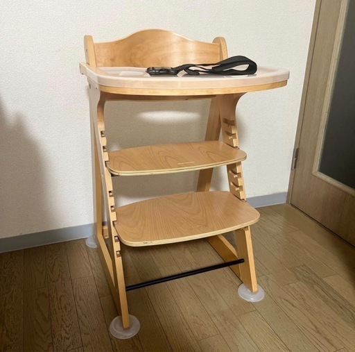 カトージ　木製　プレミアム　ベビーチェア　mamy ナチュラル 22380