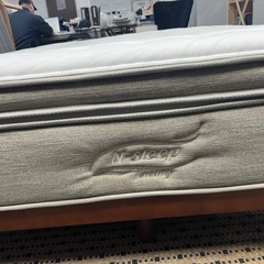 【🙆‍♀️クッション性🙆‍♂️】Nsleepラグジュアリー　ダブルベッドの画像