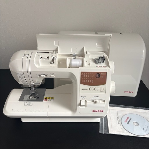 【決まりました】SINGER ミシン monica COCO DX NE-61 動作確認済 フットコントローラー付