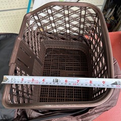 11432😸　パナソニック 自転車用カゴ フロント・リヤ兼用 自転車用バスケットの画像