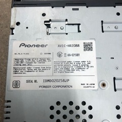 カロッツェリア　ナビ　ETCの画像