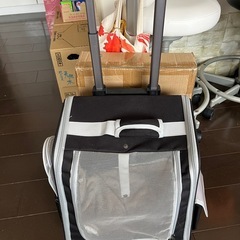 ペット用のキャリーケースの画像