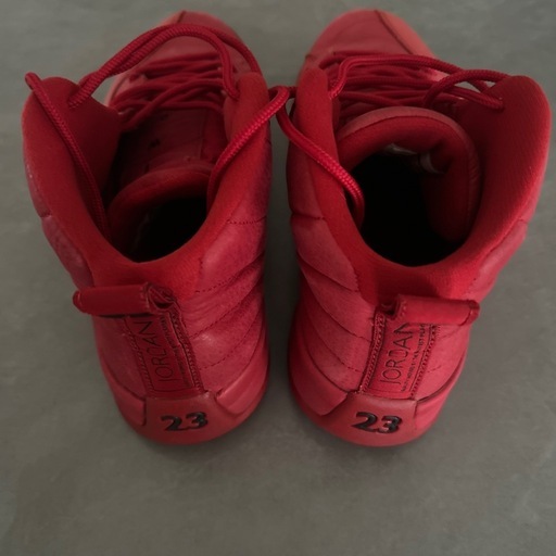 【商談中】【最終価格】【美品】NIKE AIR JORDAN 12 JUMPMAN RETRO Red Suede