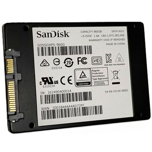 ?保証付き?【正常】Extreme PRO SSD960GB No.6a37