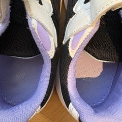 【無償】スニーカー　22.0の画像