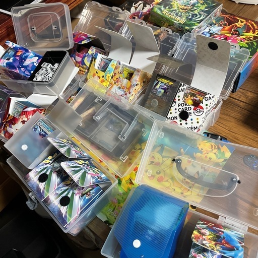 ポケモンカード【引退品】デッキ11個+ケース+スリーブ+ダメカンなど