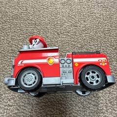 パウパトロール　パウっとそうじゅう！RCビークル　マーシャル　ファイヤートラックの画像