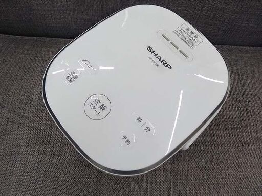 【恵庭】☆中古品☆シャープ ジャー炊飯器 KS-CF05B 3合炊き 2022年製 PayPay支払いOK！