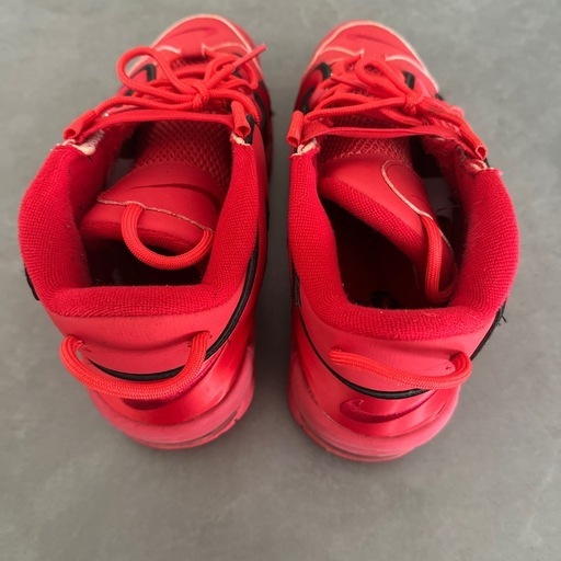 【商談中】【最終価格】【美品】NIKE AIR MORE UPTEMPO CHICAGO BLACK×RED