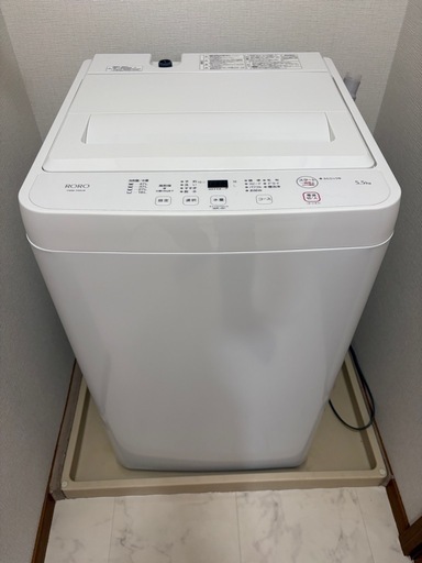 2024年製★5.5kg洗濯機★YWM-T55LW★
