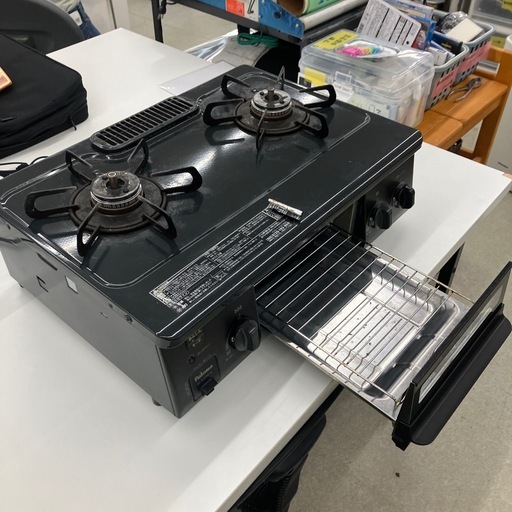今2604-435 パロマ IC-S37K-L ガステーブル LPガス用 2023年製 通電確認済み キズ汚れ有り IC-S37K-L