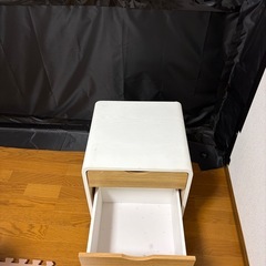 ★美品★　チェスト ホワイト 幅40cmの画像