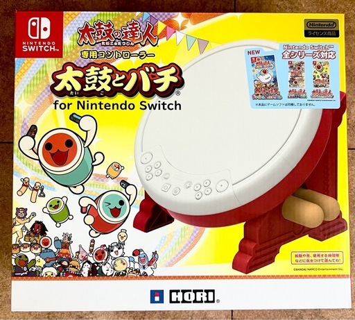 HORI　太鼓の達人　太鼓とバチ　for Nintendo Switch