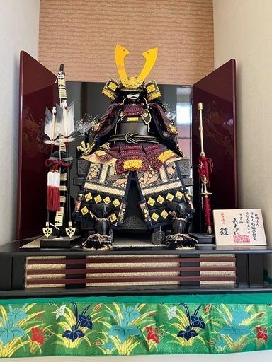 五月人形　甲冑飾り　弓太刀　作家作品