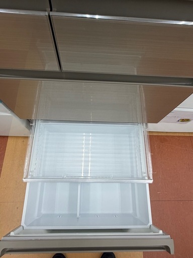 ★ジモティー割引有★6ドア冷蔵庫 600L パナソニック Panasonic NR-F604HPX-N 2018 観音開き パッキン破