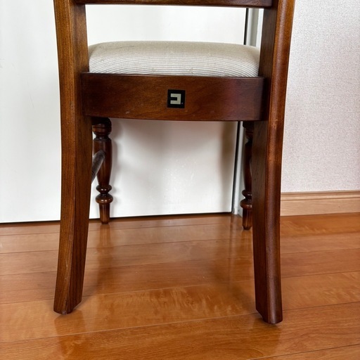 【美品2脚SET】コスガ家具　ダイニングチェア