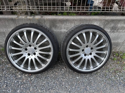 Carlsson 1/16 カールソン 19インチ PCD114.3 5穴 セルシオ クラウン アルファード ヴェルファイアなどに